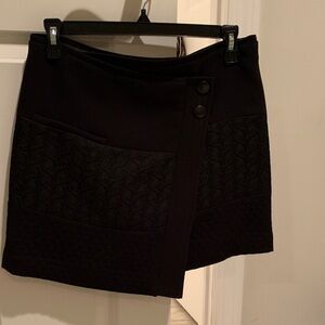 CAbi Elegant Black Skirt